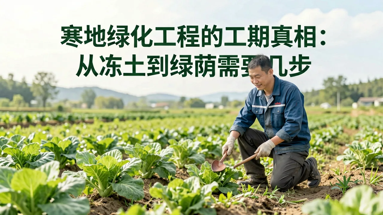 寒地绿化工程的工期真相：从冻土到绿荫需要几步