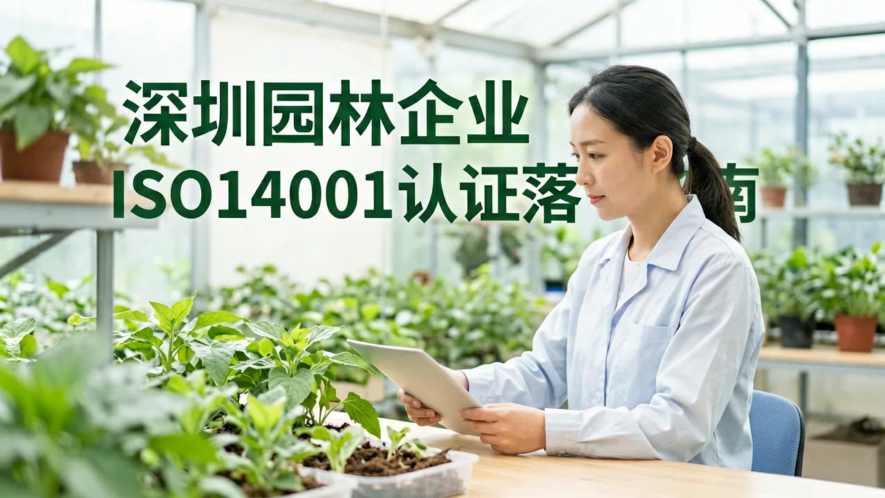 深圳园林企业ISO14001认证落地指南